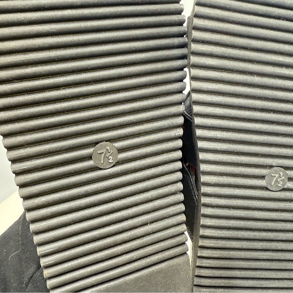 WILD FABLE Black chunky flat slide sandals size 7.5 - Picture 8 of 8